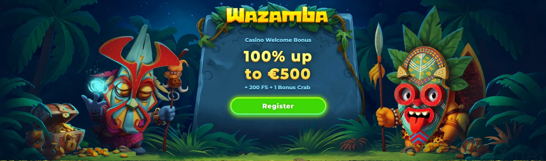 Wazamba Casino Üdvözlő Bónusz
