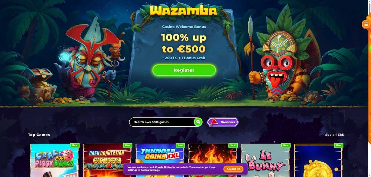 Wazamba Casino Casino